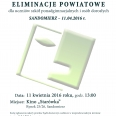 Eliminacje wstępne 61. Ogólnopolskiego Konkursu Recytatorskiego
