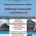 Sandomierskie Spotkania z Kulturą: Polinezja Francuska – przemijający raj