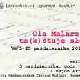Wernisaż wystawy autorstwa Oli Malarz pt. „te(k)stuję słowa”