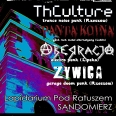 Koncert zespołów Thculture, Aberracja, Panta Koina, Żywica