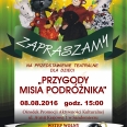 Przedstawienie teatralne PRZYGODY MISIA PODRÓŻNIKA