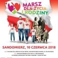 Marsz dla Życia i Rodziny w Sandomierzu 2018